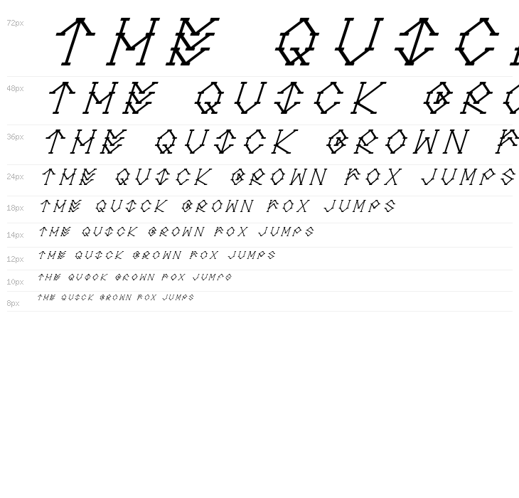 Pulstar Italic Waterfall