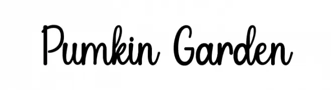 Pumkin Garden Font