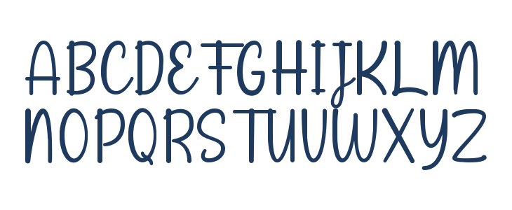 Pumkin Garden Uppercase