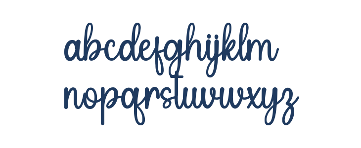 Pumkin Garden Lowercase