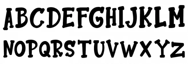 Pumkins Halloween Regular Schriftart Groß