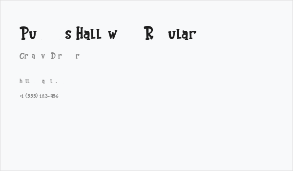 Pumkins Halloween Regular Business Card