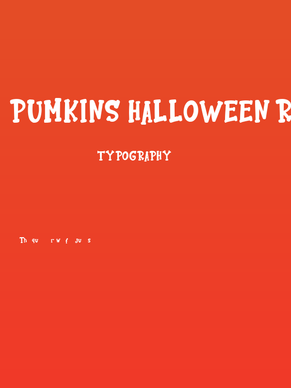 Pumkins Halloween Regular Poster