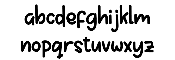 Pumkins Personal Use Font LOWERCASE