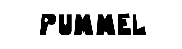 Pummel  baixar fontes gratis