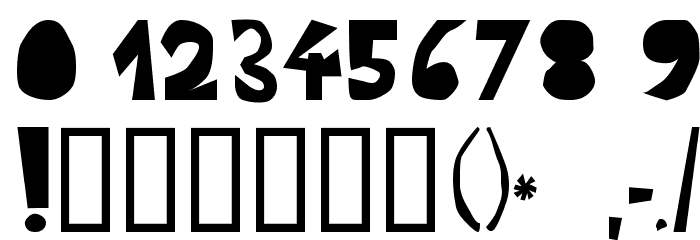 Pummel Font OTHER CHARS