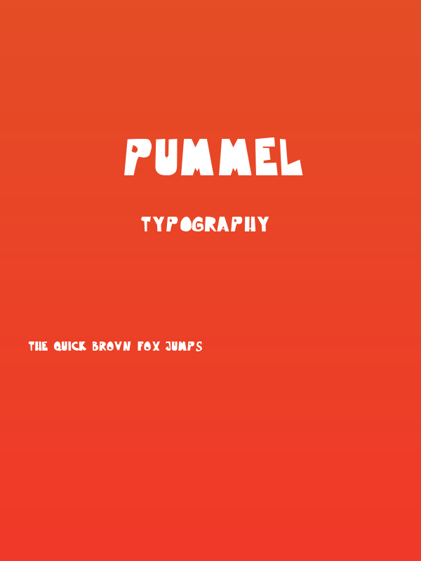 Pummel Poster
