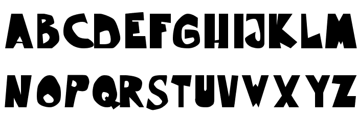 Pummel Font LOWERCASE