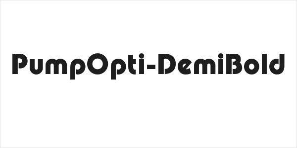 PumpOpti-DemiBold Logo