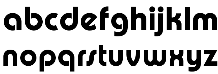 PumpOpti-Medium Font LOWERCASE
