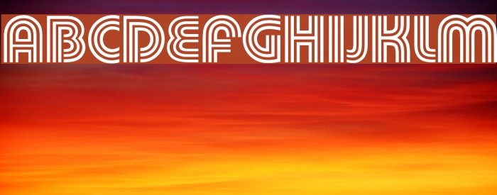 PumpTriD Font examples
