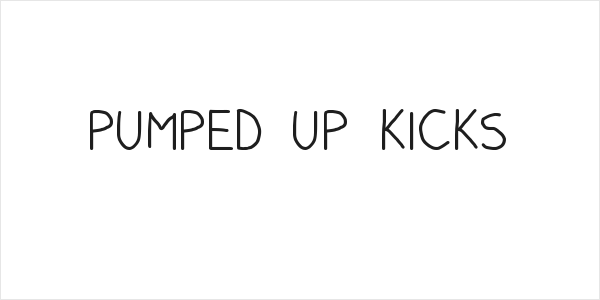 Pumped Up Kicks Logo