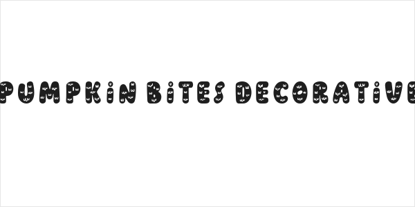 Pumpkin Bites Decorative Logo