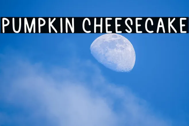 Pumpkin Cheesecake Example 2