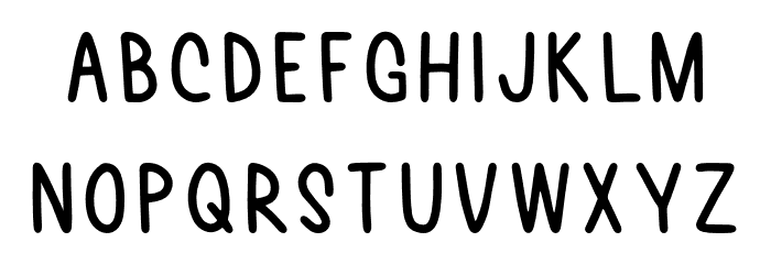 Pumpkin Cheesecake Font LOWERCASE