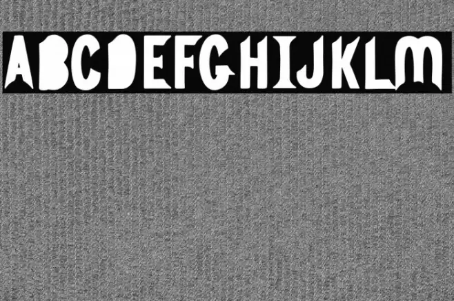 Pumpkin Face - Personal Use Font examples