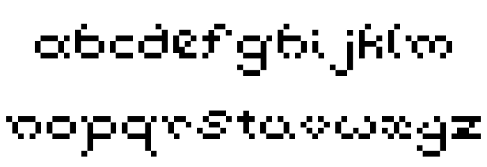 Pumpkin Font Regular Font LOWERCASE