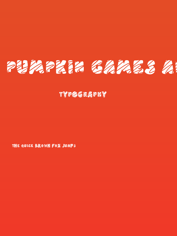Pumpkin Games Alt Poster