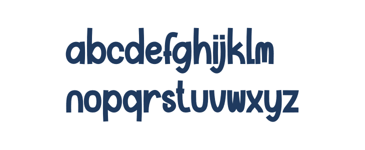Pumpkin Handmade Lowercase