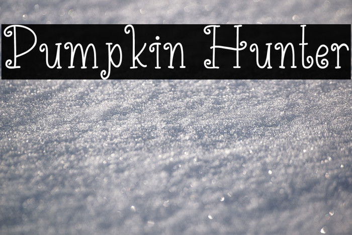 Pumpkin Hunter Example 1