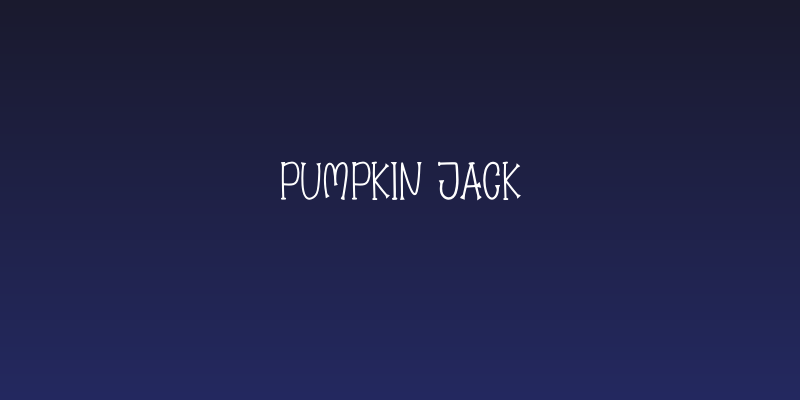 Pumpkin Jack Social Header