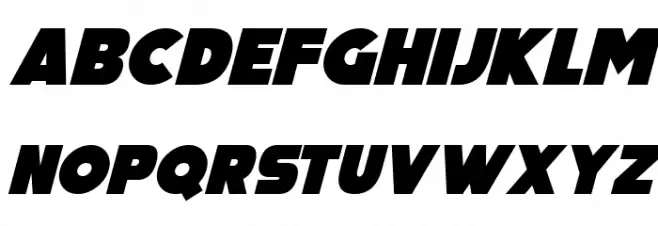Pumpkin King Italic Fonte MAIÚSCULAS