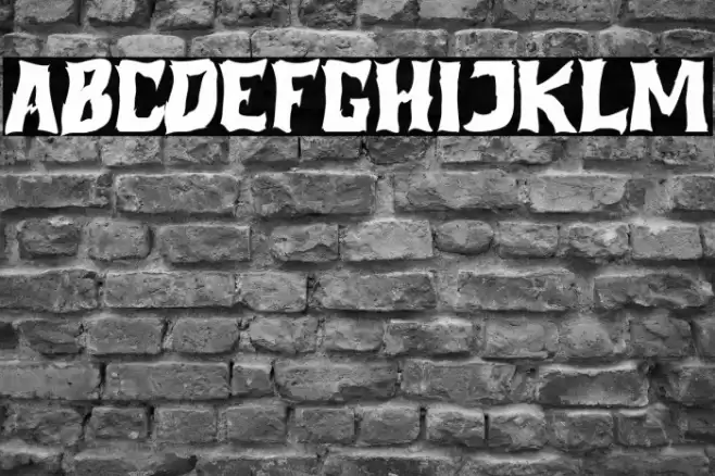 Pumpkin Night Font examples