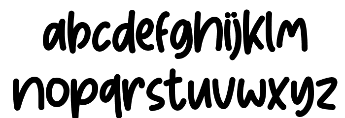 Pumpkin Patch Font LOWERCASE