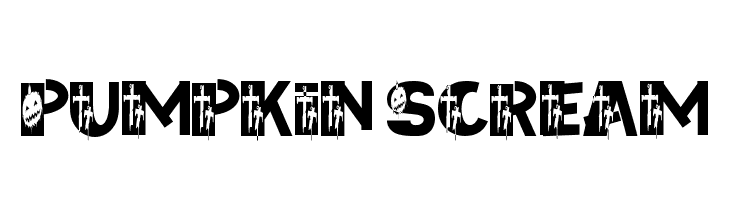 Pumpkin Scream  font caratteri gratis