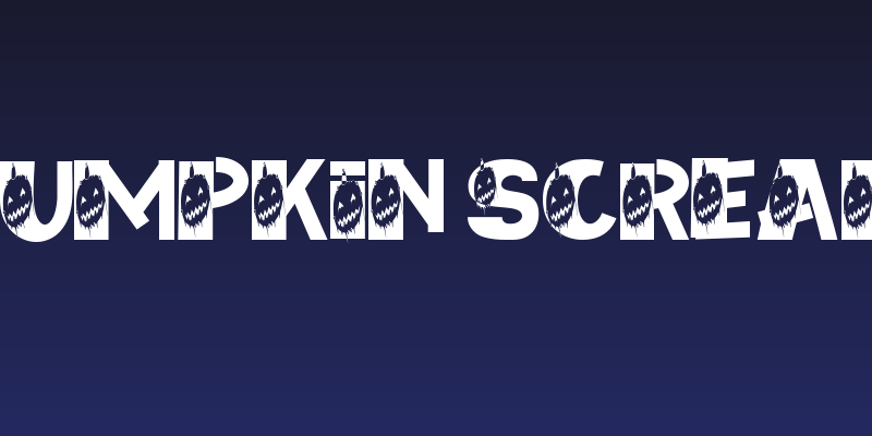 Pumpkin Scream Social Header