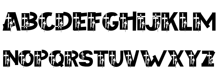 Pumpkin Scream Font LOWERCASE
