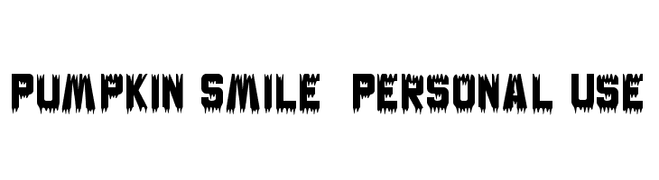 Pumpkin Smile - Personal Use Polices
