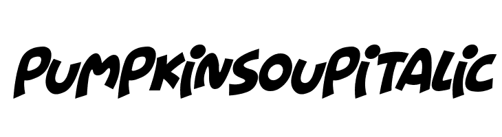 Pumpkin Soup Italic  Descarca Fonturi Gratis