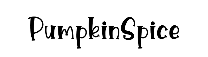 Pumpkin Spice  Frei Schriftart Herunterladen
