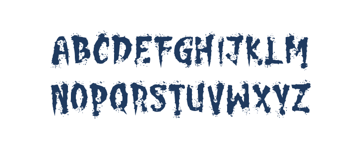 Pumpkin Stare Four Uppercase