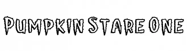 Pumpkin Stare One  免费字体下载