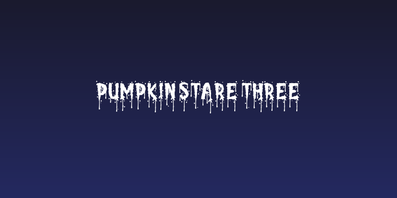 Pumpkin Stare Three Social Header