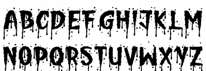 Pumpkin Stare Three 字体 小写