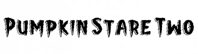 Pumpkin Stare Two  免费字体下载