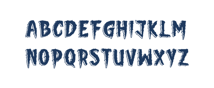 Pumpkin Stare Two Uppercase