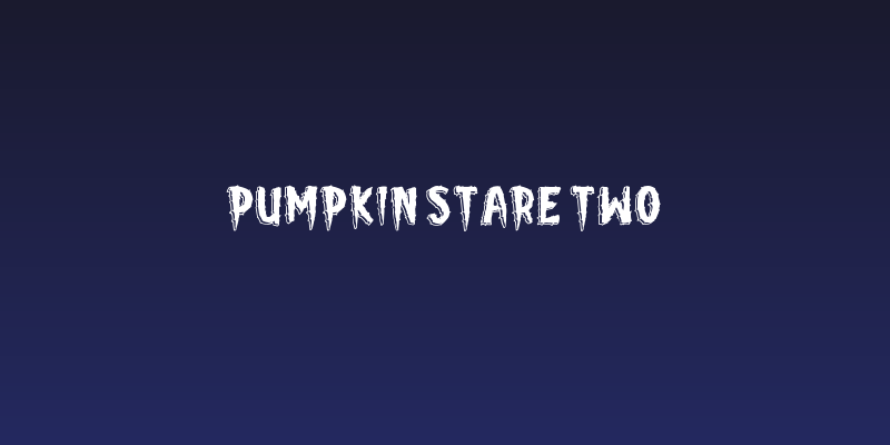 Pumpkin Stare Two Social Header