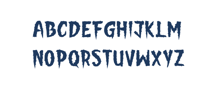 Pumpkin Stare Uppercase