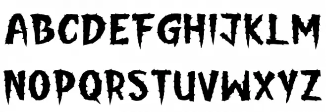 Pumpkin Stare Schriftart Kleinbuchstaben