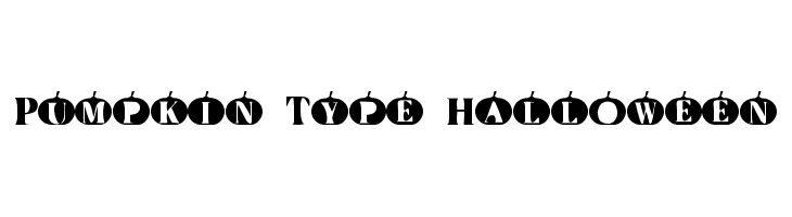 Pumpkin Type Halloween  Frei Schriftart Herunterladen