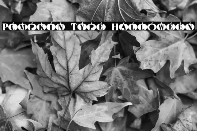 Pumpkin Type Halloween Fuentes examples