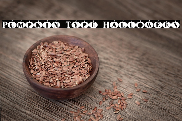 Pumpkin Type Halloween Example 2