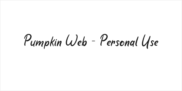 Pumpkin Web - Personal Use Logo