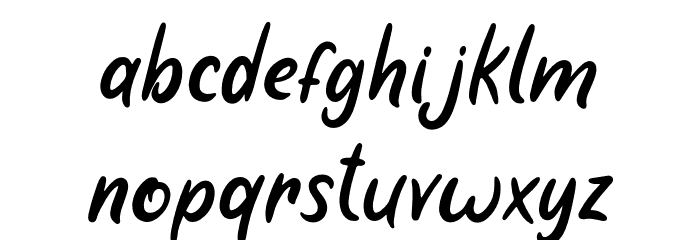 Pumpkin Web - Personal Use Font LOWERCASE