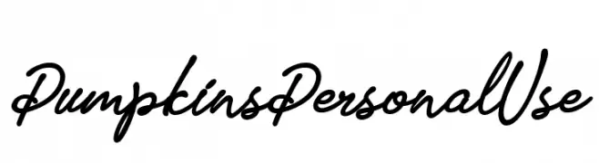 Pumpkins Personal Use   Fuentes Gratis Descargar