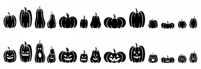 PumpkinsAreCool 字体 小写